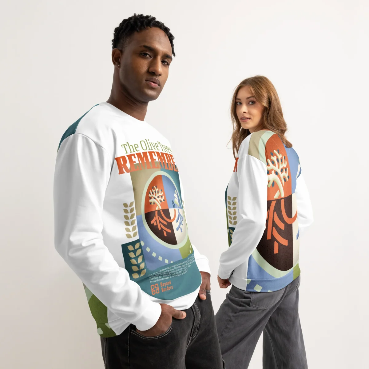 Unisex cotton sweatshirt