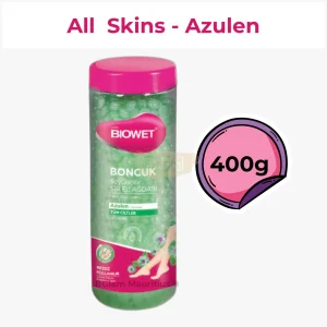 BIOWET Azulene Hard Wax Beans Bottle 400g