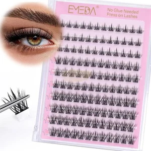EMEDA 120pcs K03 Self-Adhesive Lash Cluster Kit | Tweezers