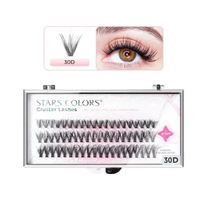 Stars Colors 60pcs Cluster Lashes 30D 0.07D 14mm