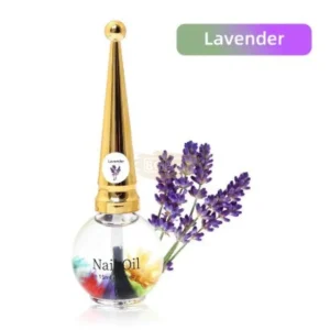 Natural Dryed Flower Nail Care Cuticle Oil Nourishing | Lavender | 15ml
