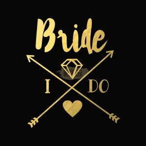 Tattoo Sticker Bridal - Bride I Do