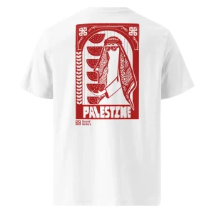 Unisex organic ribbed neck t-shirt