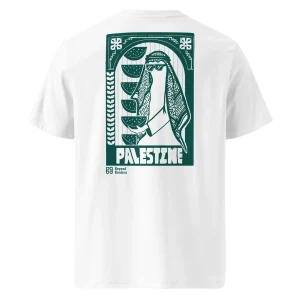 Unisex organic ribbed neck t-shirt